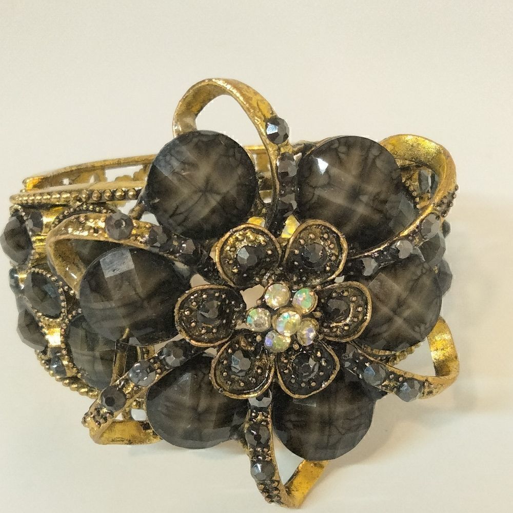 Chunky Bracelet with Beads & Stones